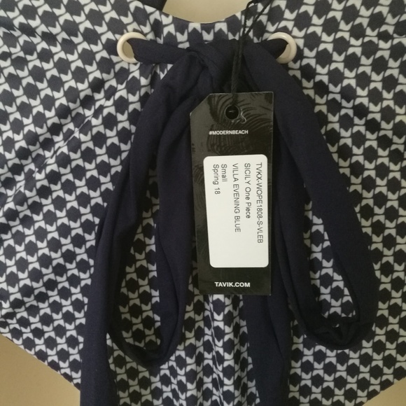 TAVIK SICILY ONE PIECE SWIMSUIT in Villa Evening - Picture 8 of 8